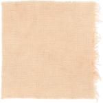 Dye mushroom: Pycnoporellus alboluteus (Orange Sponge Polypore), Fiber: linen, Mordent: aluminum acetate