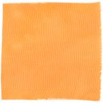 Dye mushroom: Hypomyces lactifluorum (Lobster Mushroom), Fiber: silk, Mordent: alum