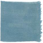 Dye mushroom: Hydnellum caeruleum (Blue Orange Hydnellum), Fiber: linen, Mordent: titanium oxalate