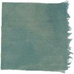 Dye mushroom: Hydnellum caeruleum (Blue Orange Hydnellum), Fiber: linen, Mordent: iron