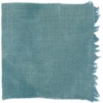 Dye mushroom: Hydnellum caeruleum (Blue Orange Hydnellum), Fiber: linen, Mordent: aluminum acetate